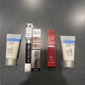 Bundle of NWT elf skincare and makeup